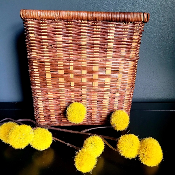 Fall wicker basket